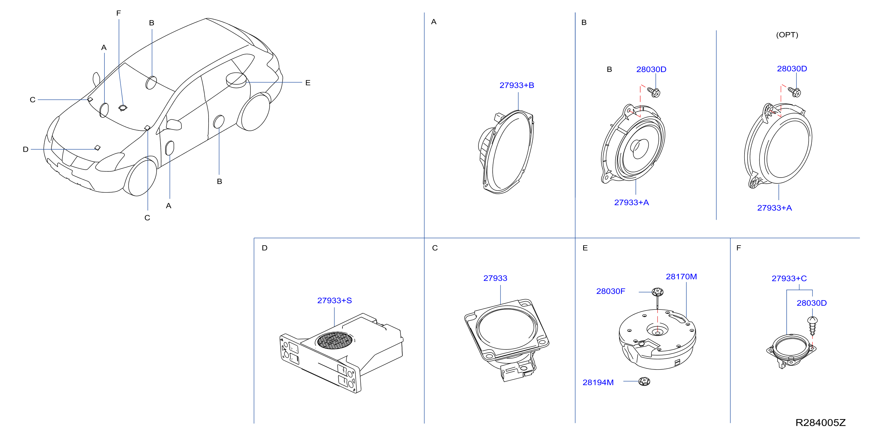 28170-5AA0A - Speaker - Genuine Nissan Part