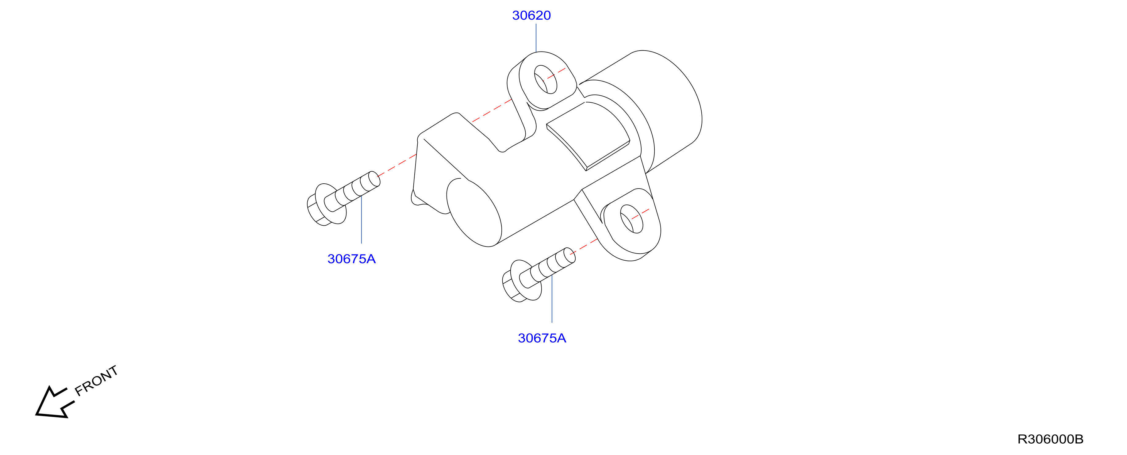 2023 Nissan Pathfinder Clutch Slave Cylinder - 30620-EA20A 