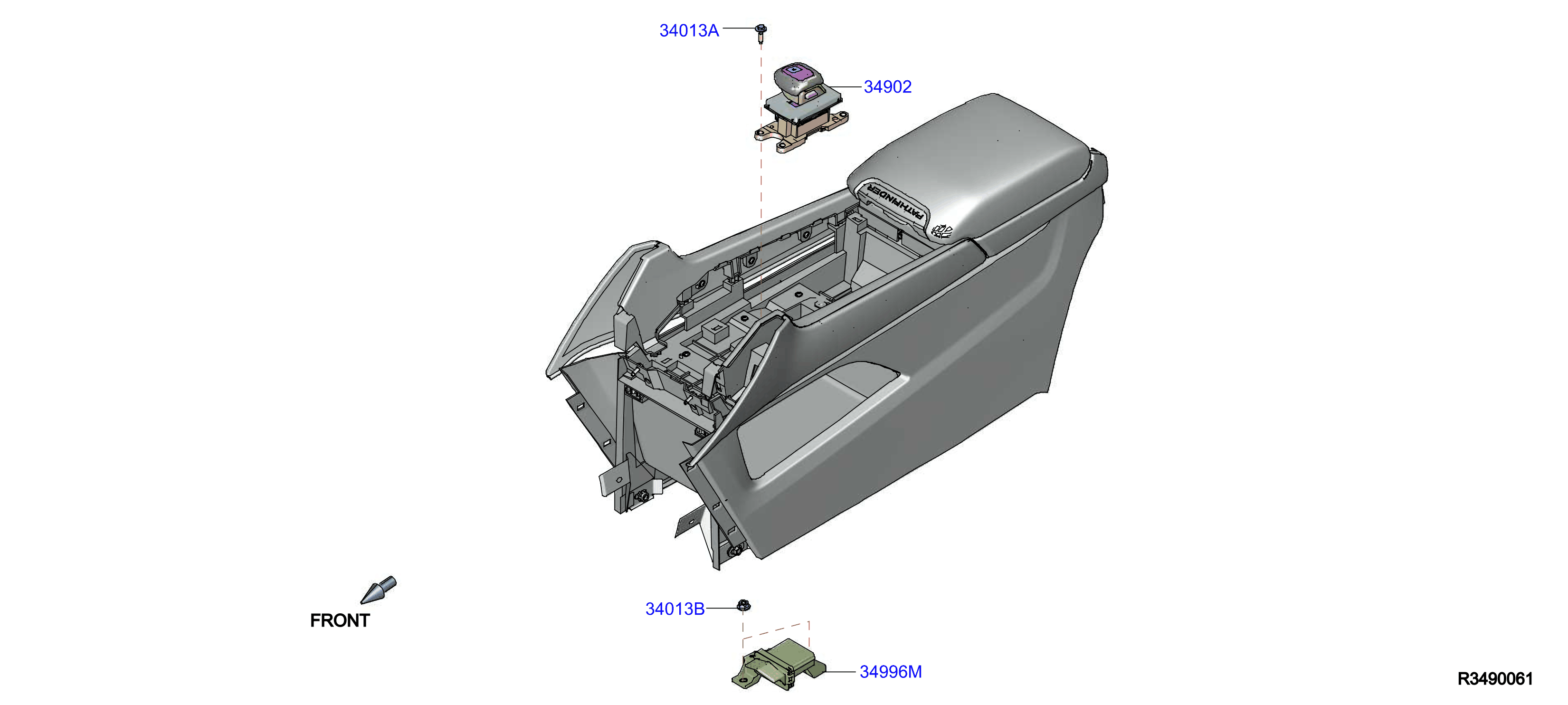 Nissan Titan Control Unit AT DV. Control Unit Automatic 