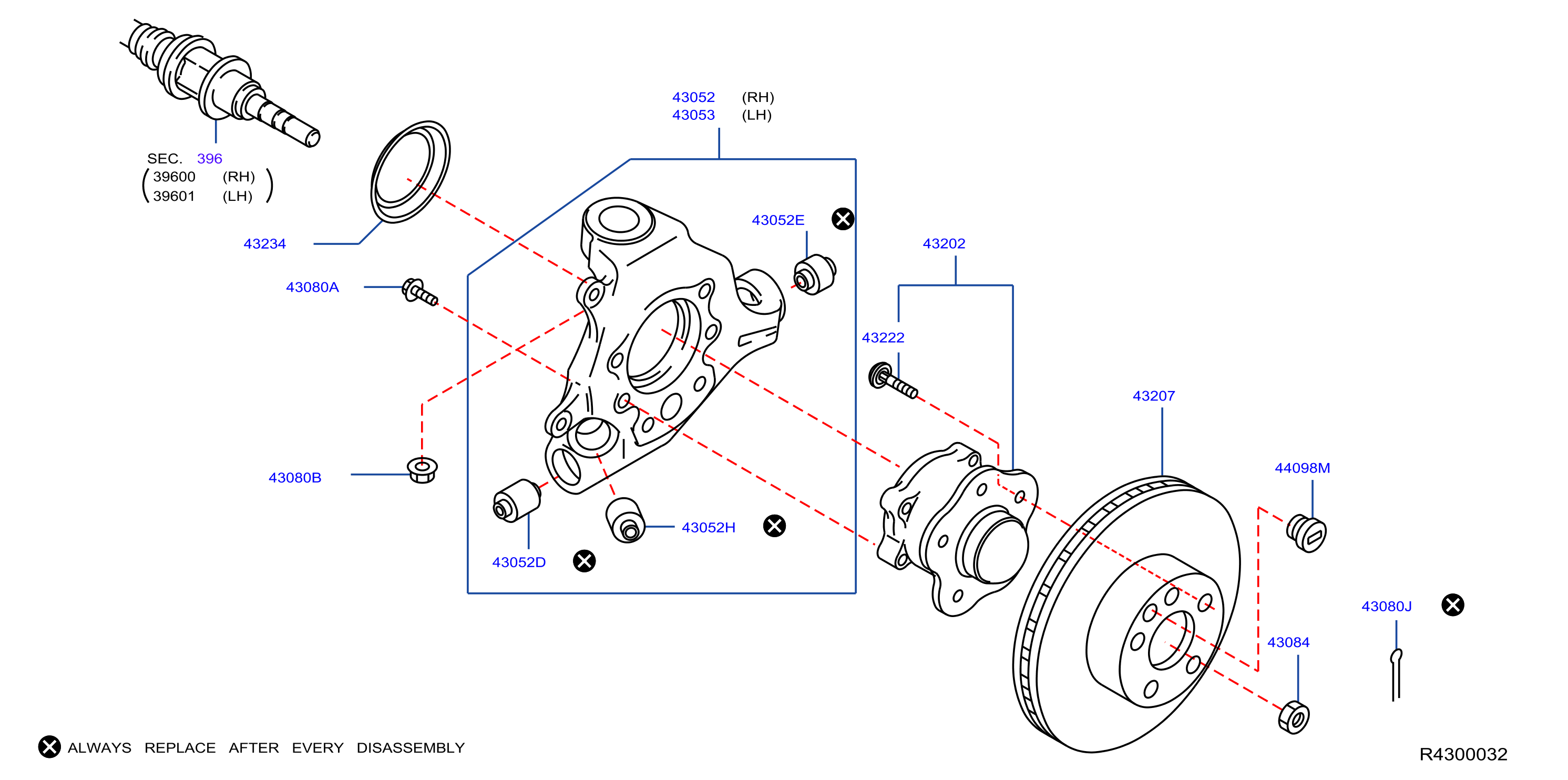 Diagram REAR AXLE for your 2015 INFINITI QX60   