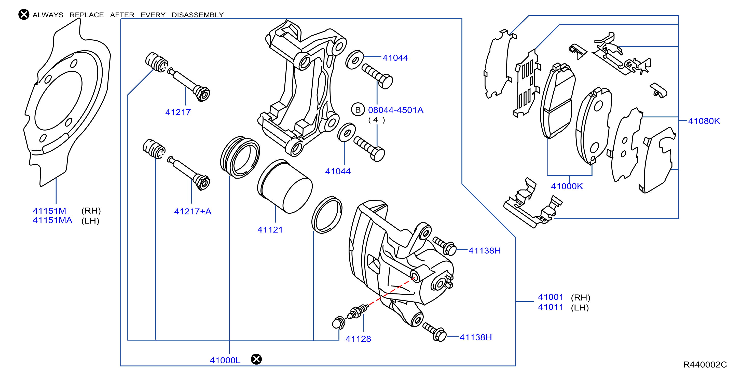 2010 nissan altima 2.5 s store brake pads