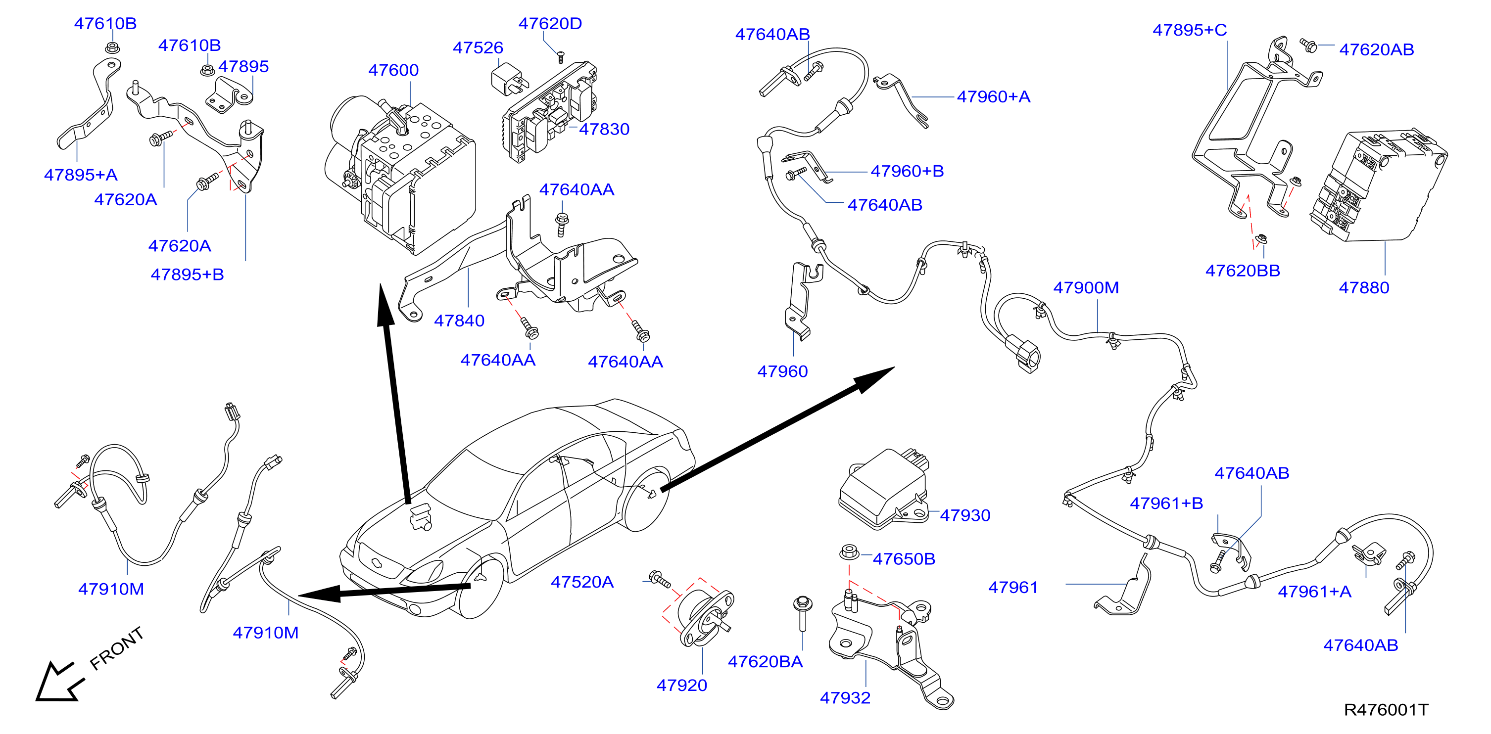 Diagram ANTI SKID CONTROL for your Nissan Altima  