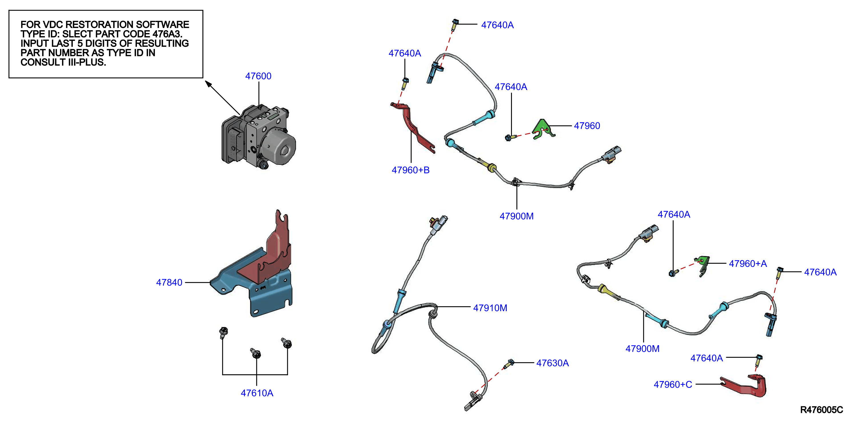 Full size assembly image of CONTROL DE PRESIÓN DE FRENO (1/2)