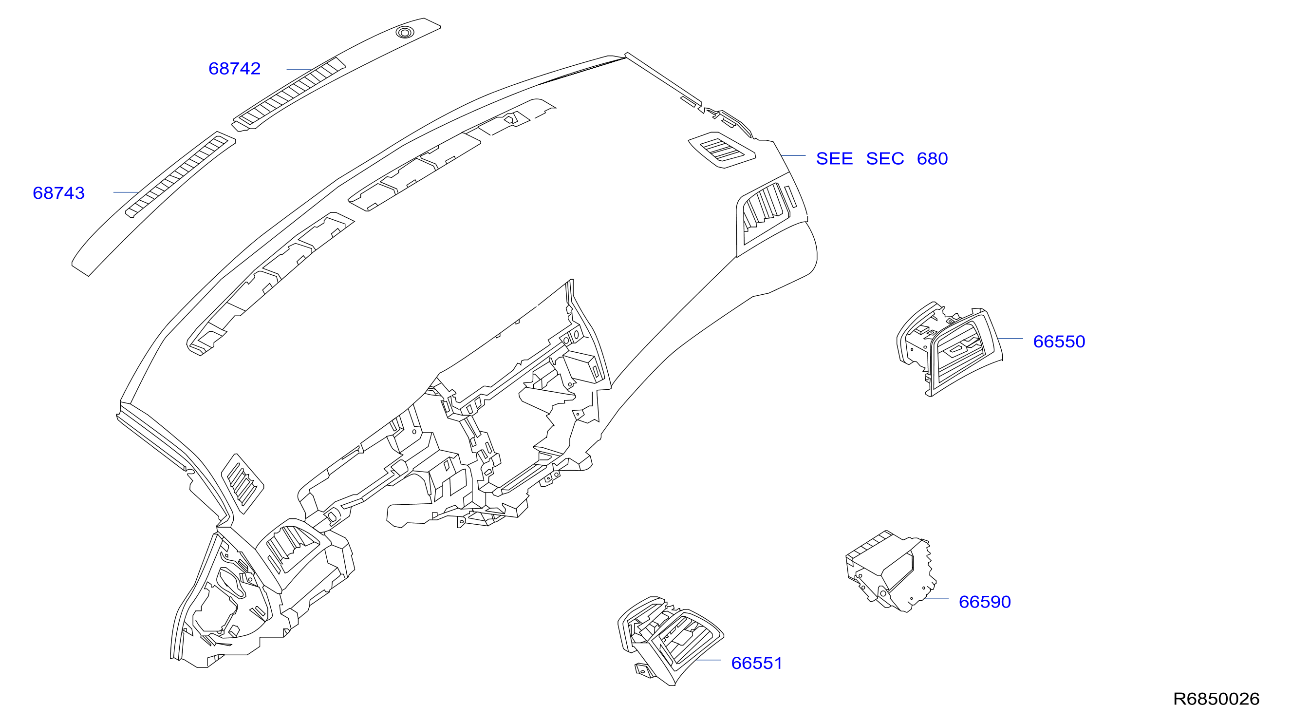 Diagram VENTILADOR for your 2012 Nissan Pathfinder   
