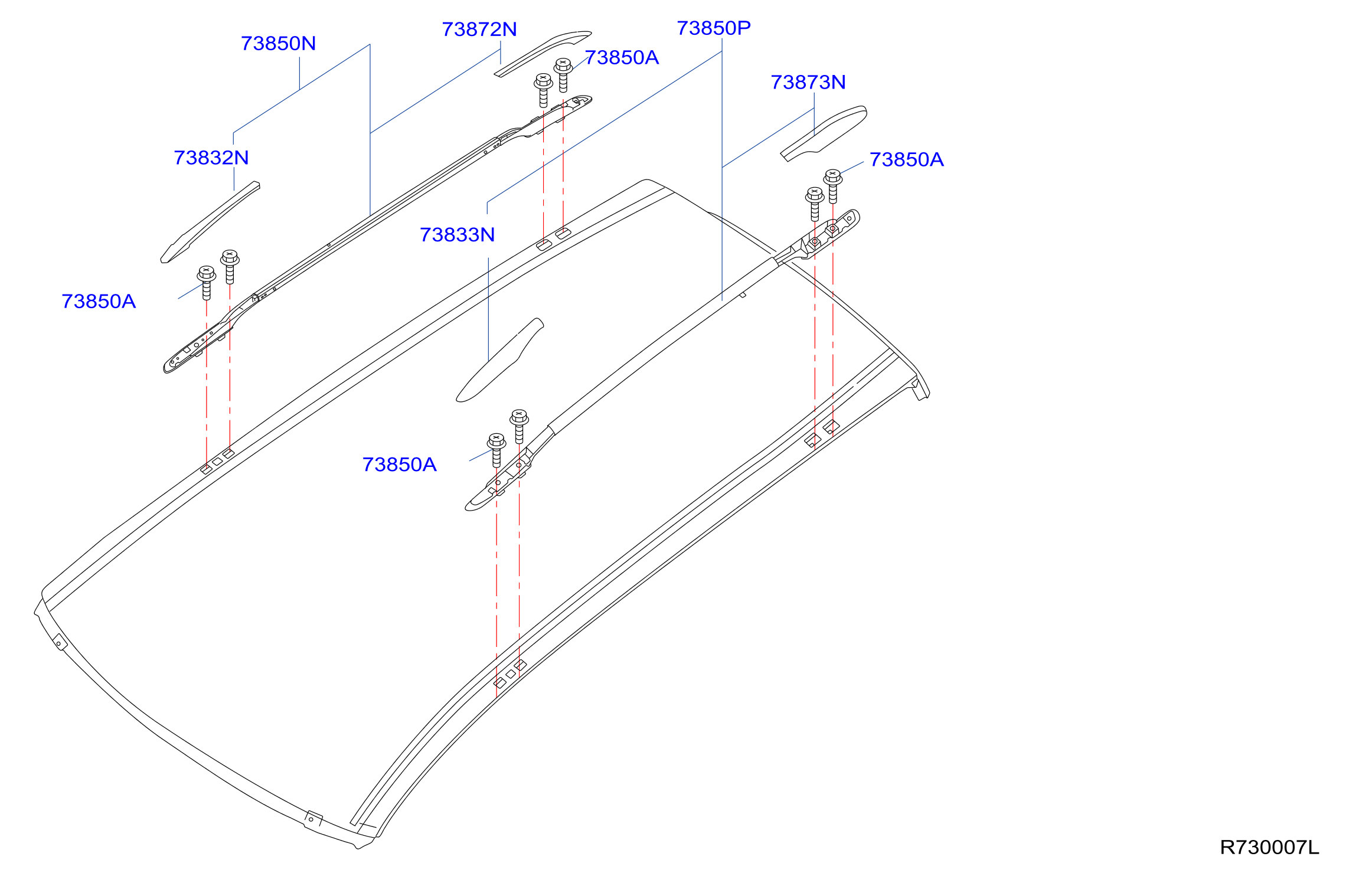 2014 nissan pathfinder online roof rails