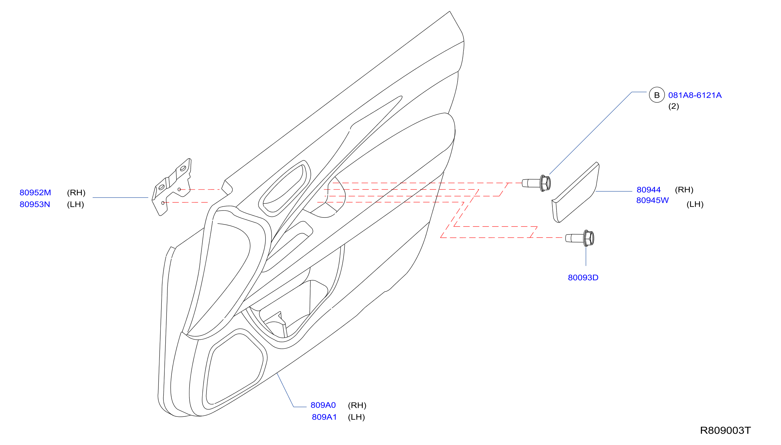 Diagram FRONT DOOR TRIMMING for your 2020 INFINITI Q60   