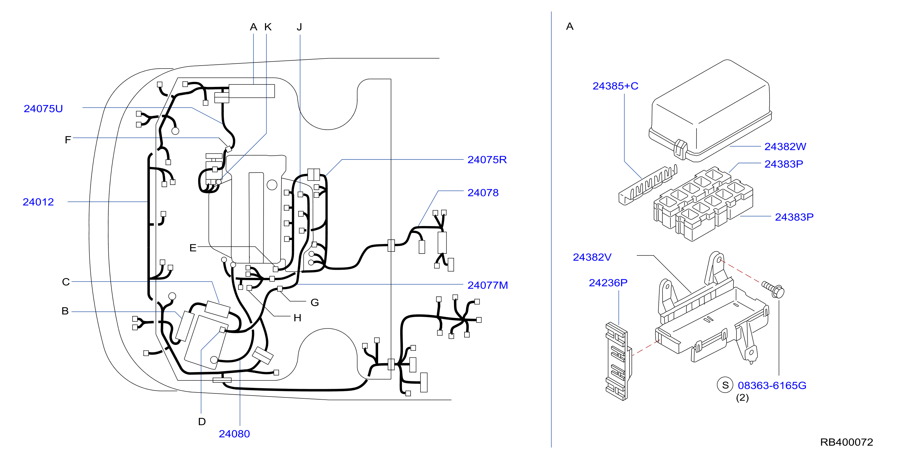 Diagram CABLEADO for your 2022 Nissan Titan   