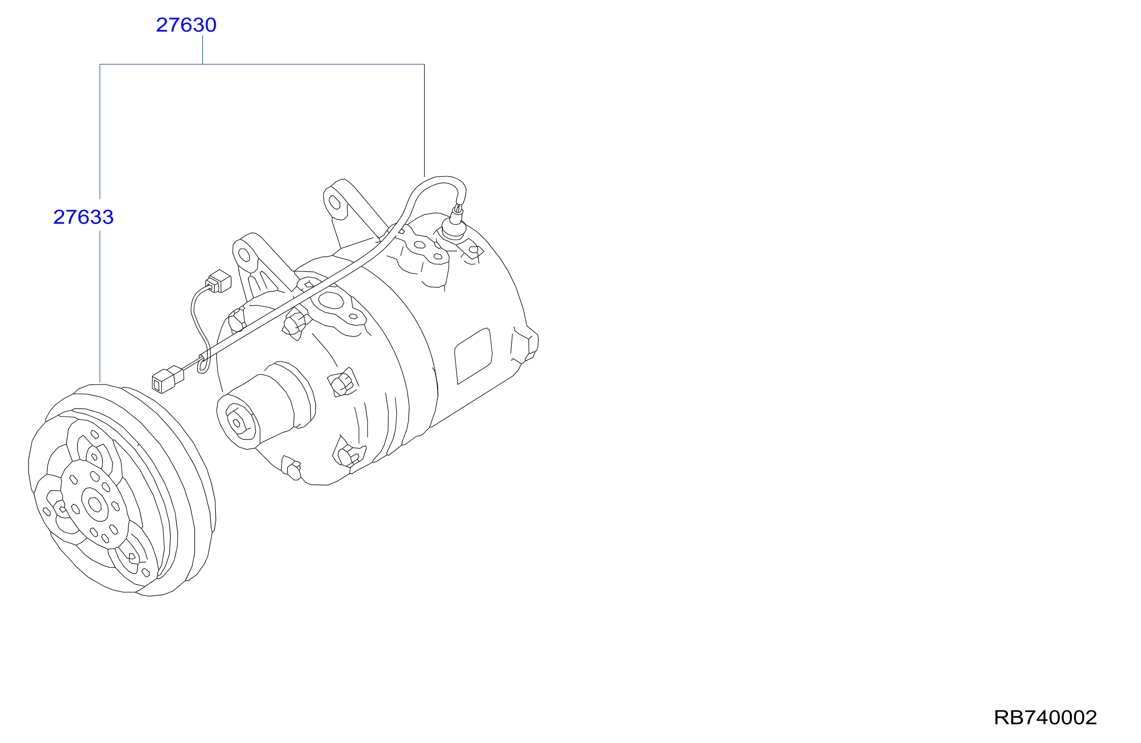 Full size assembly image of COMPRESSOR (1/1)