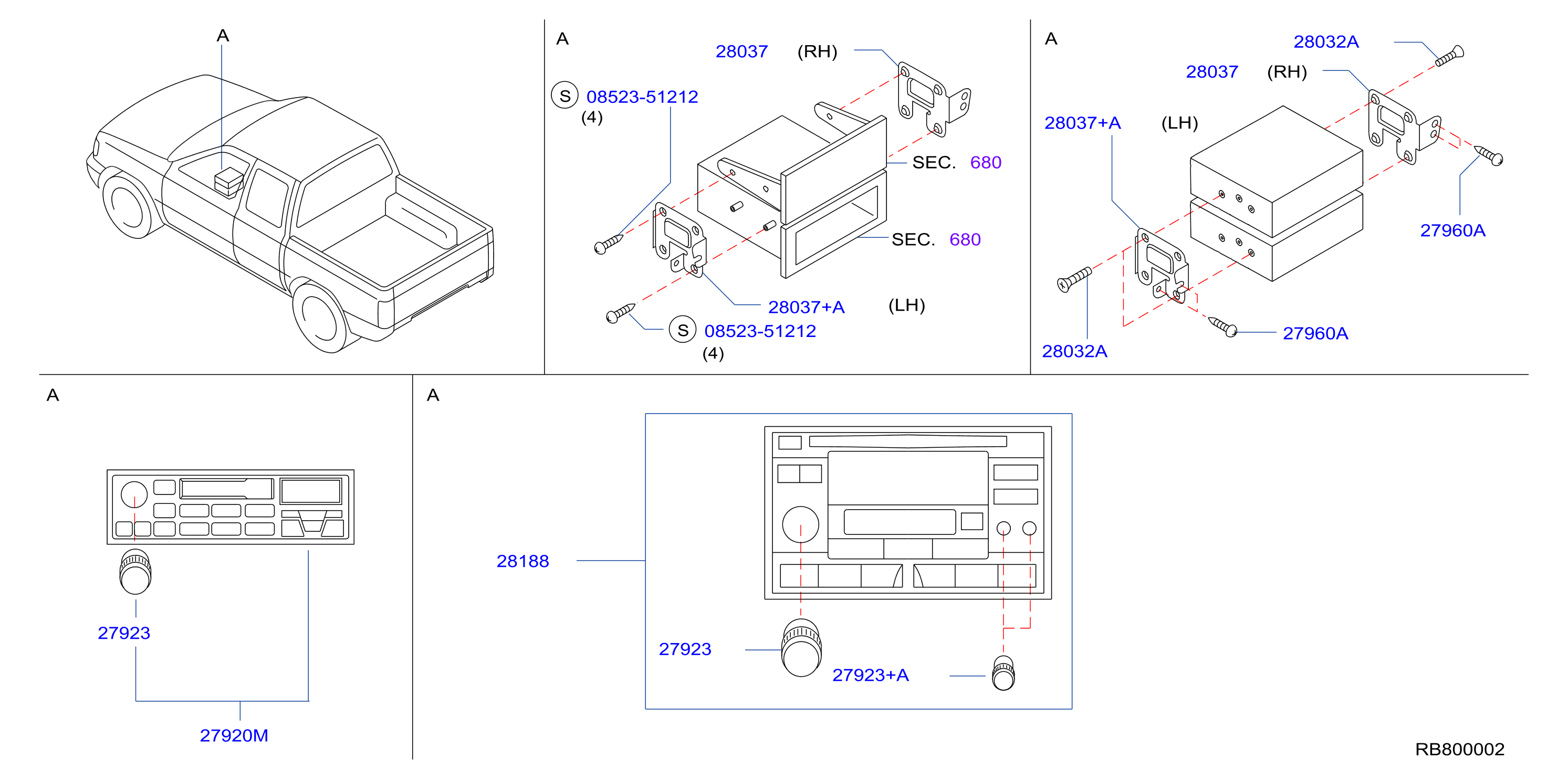 Diagram AUDIO & VISUAL for your Nissan