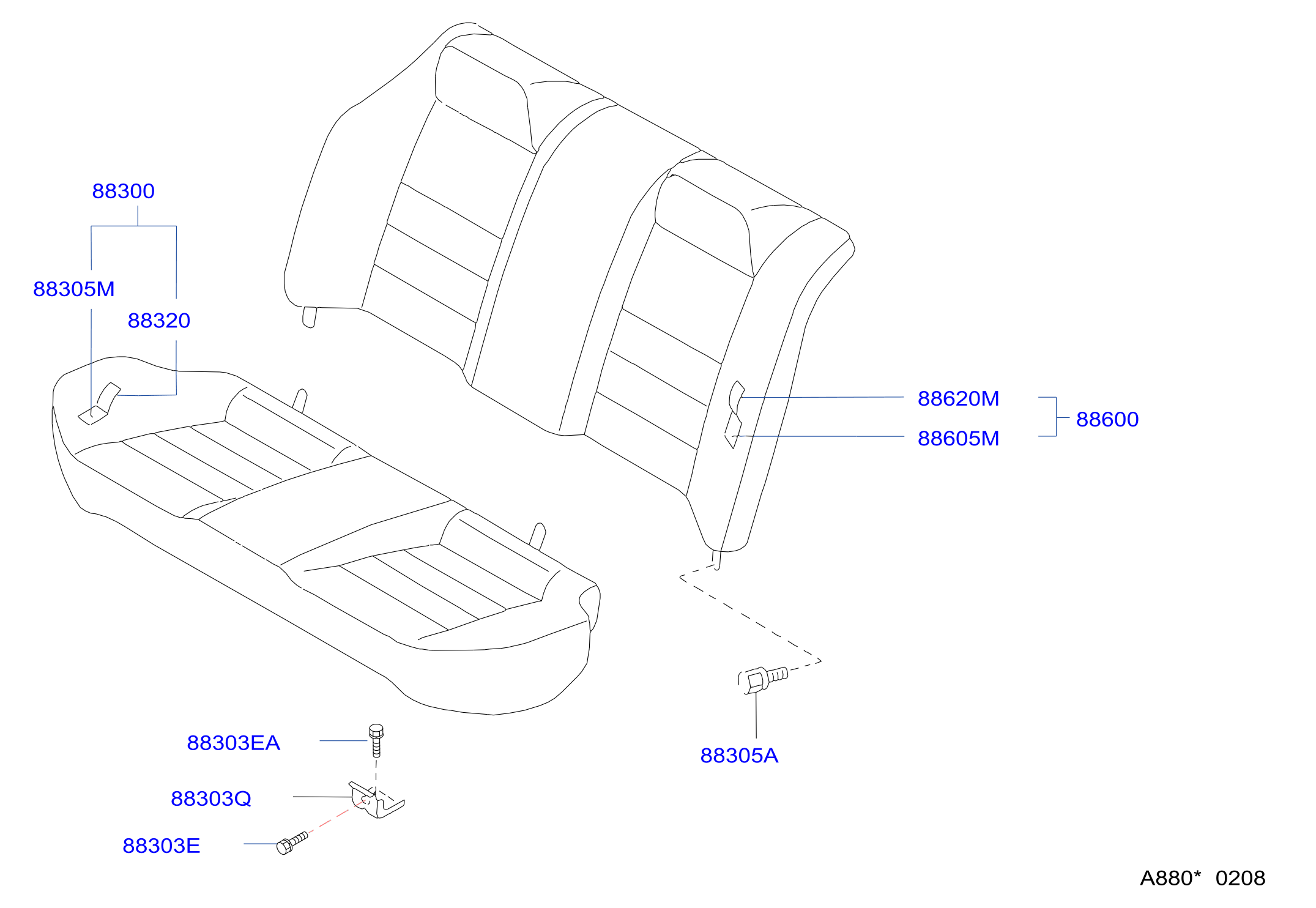 Nissan Altima Seat Armrest (rear). Armrest Attached To The - 88700 