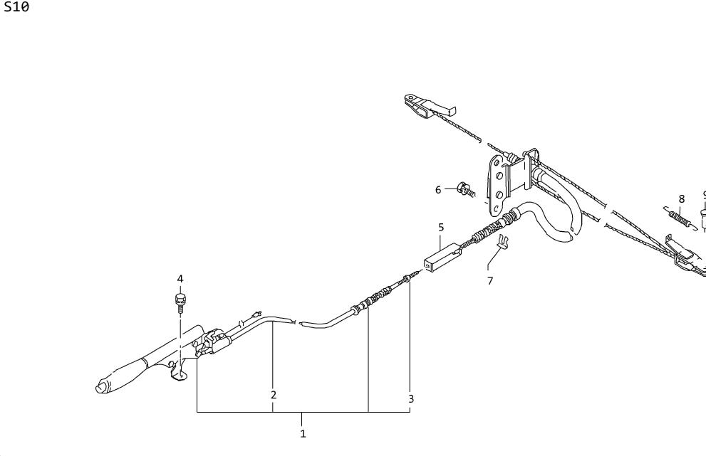 Diagram PARKING BRAKE CONTROL for your 2002 Nissan Xterra   