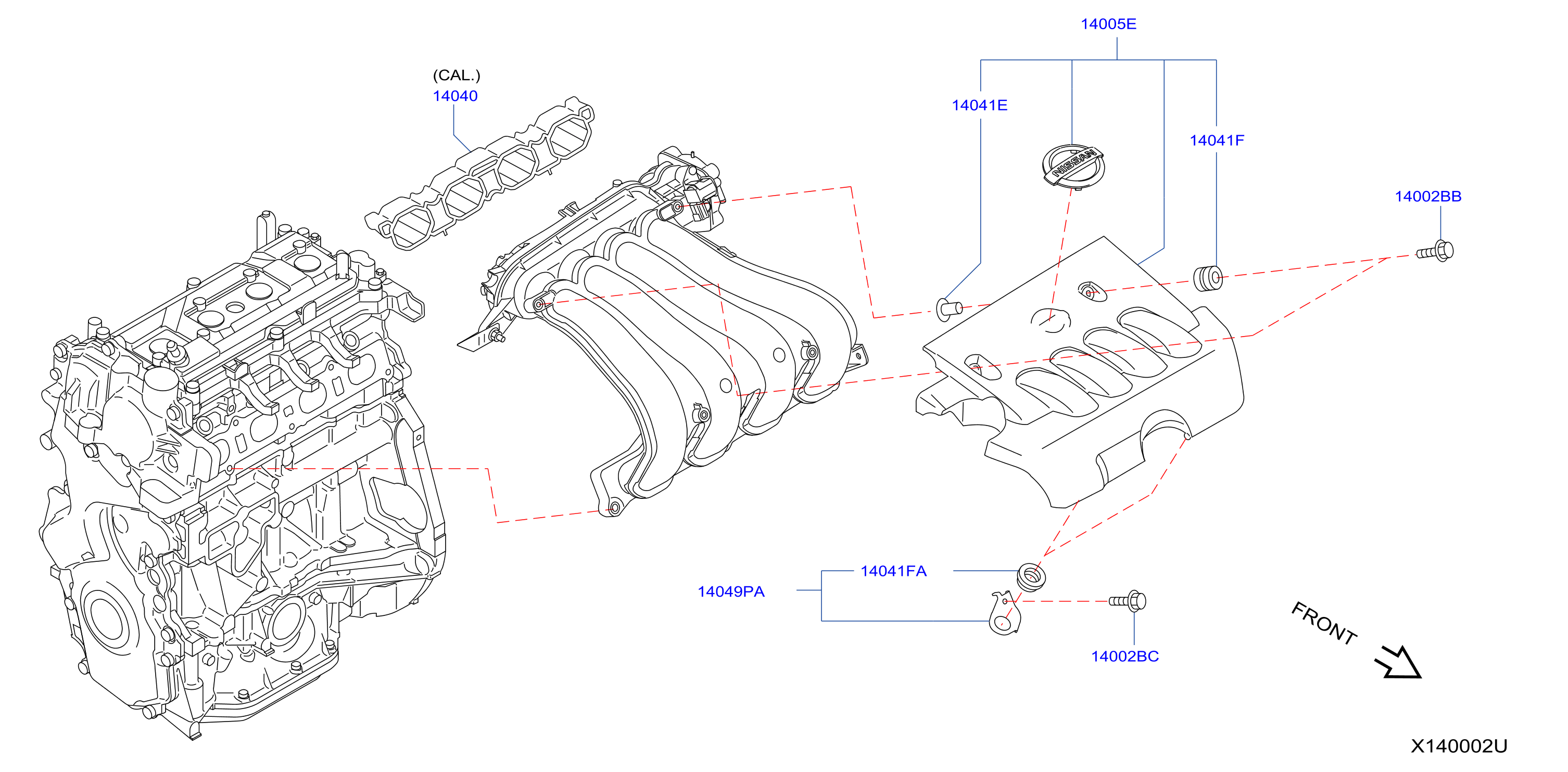 Diagram MÚLTIPLE for your Nissan Sentra  