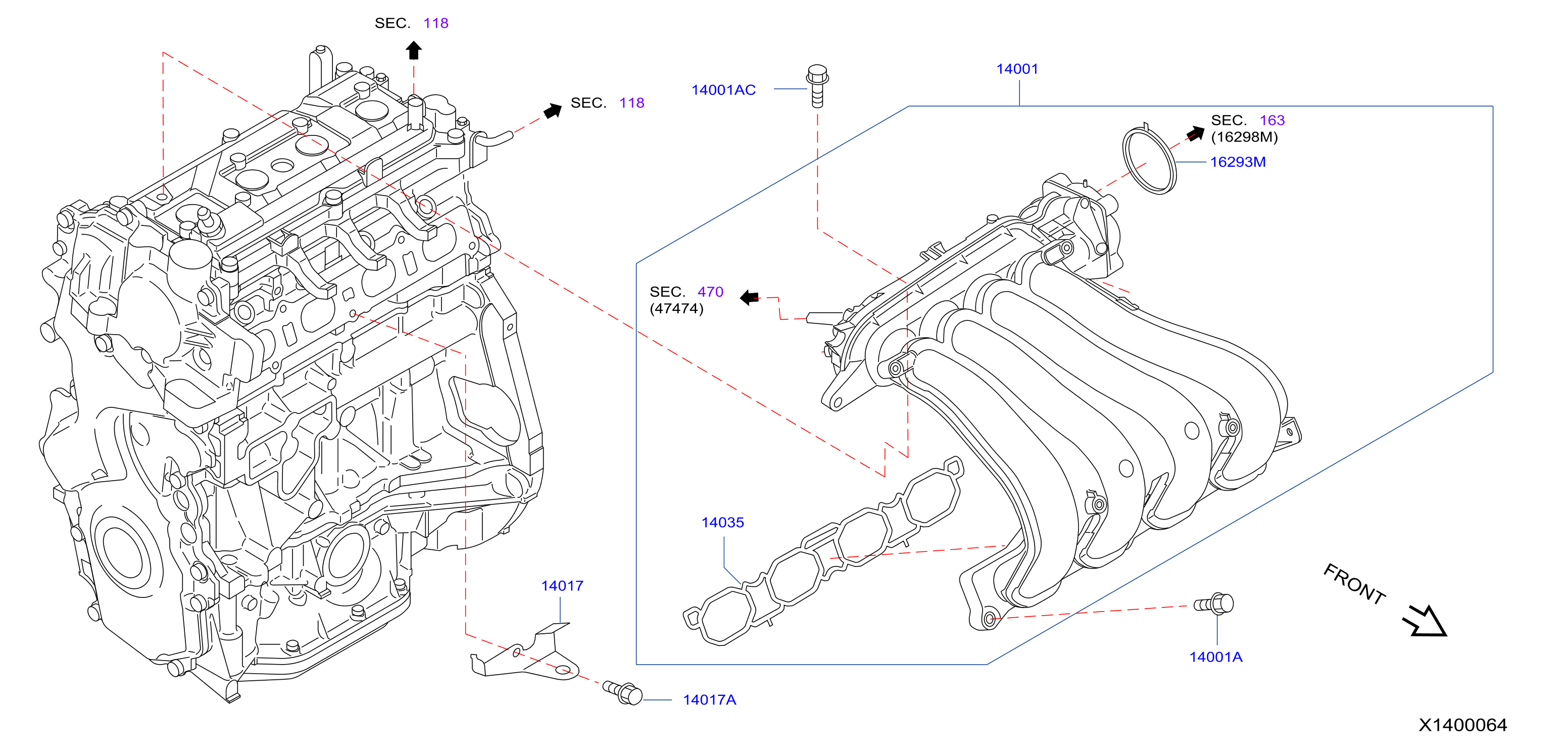Diagram MÚLTIPLE for your 2015 Nissan Juke   
