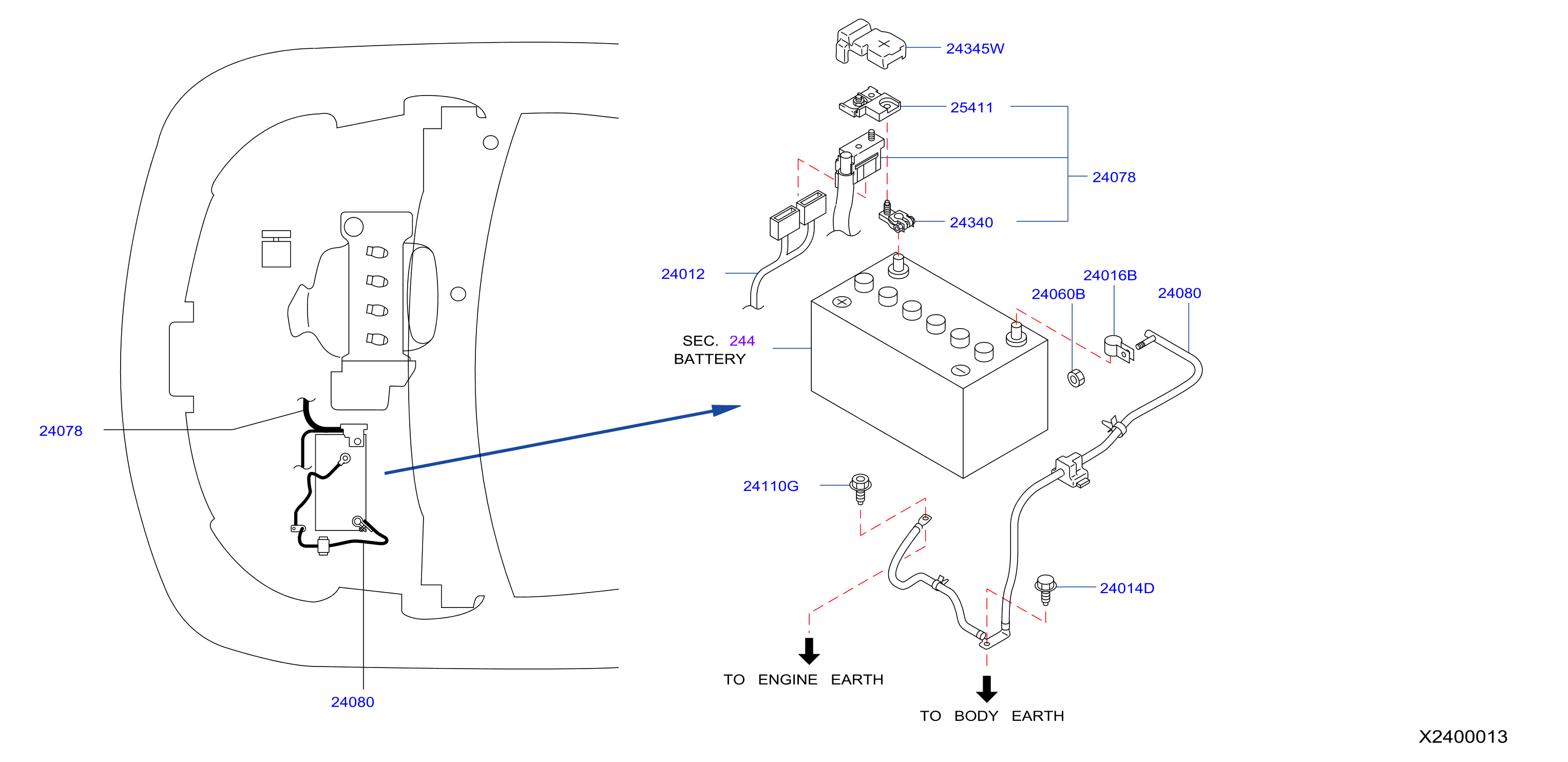 Diagram CABLEADO for your 2017 Nissan Maxima   