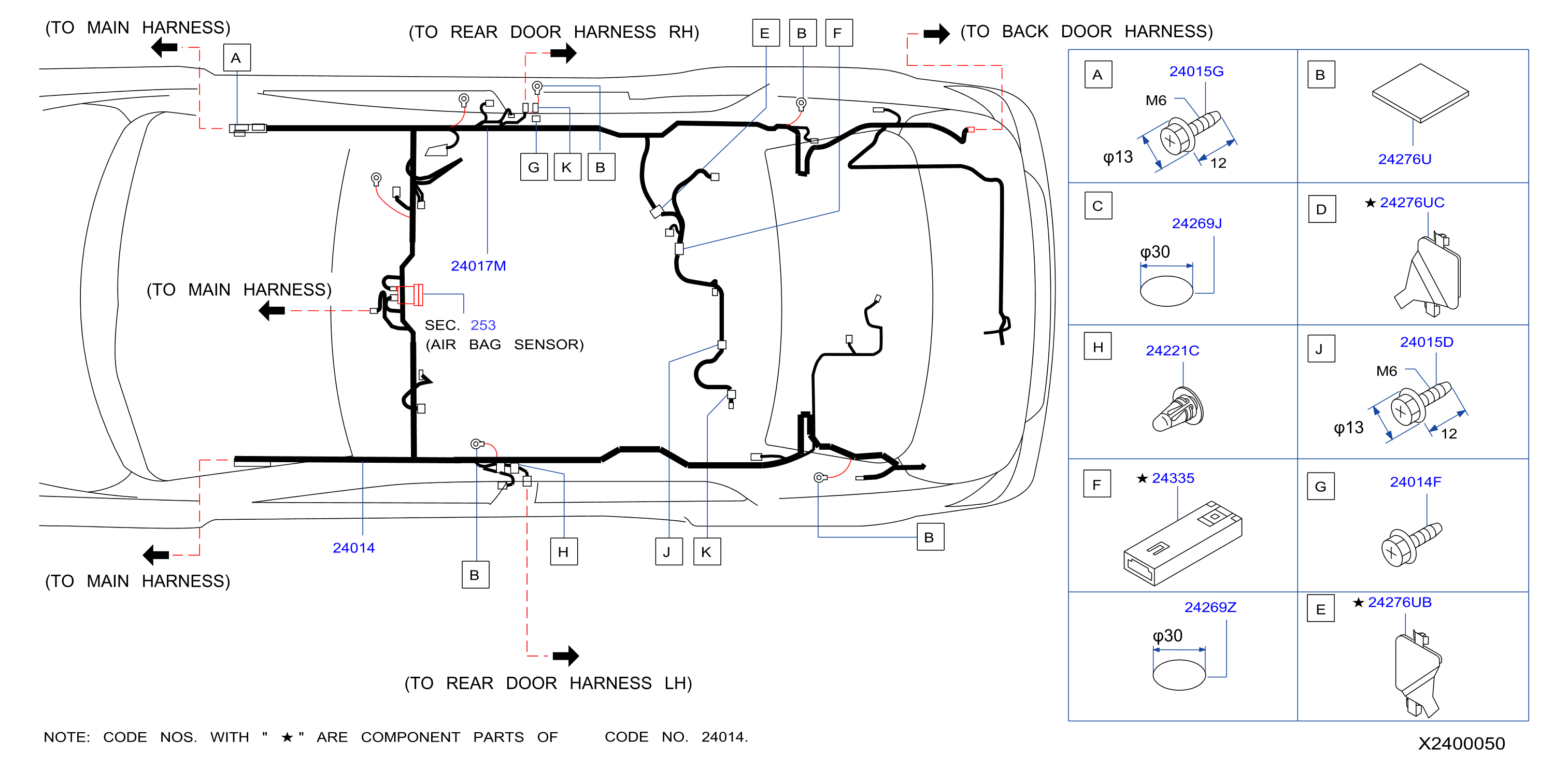 Diagram WIRING for your 1978 Nissan 280ZX   