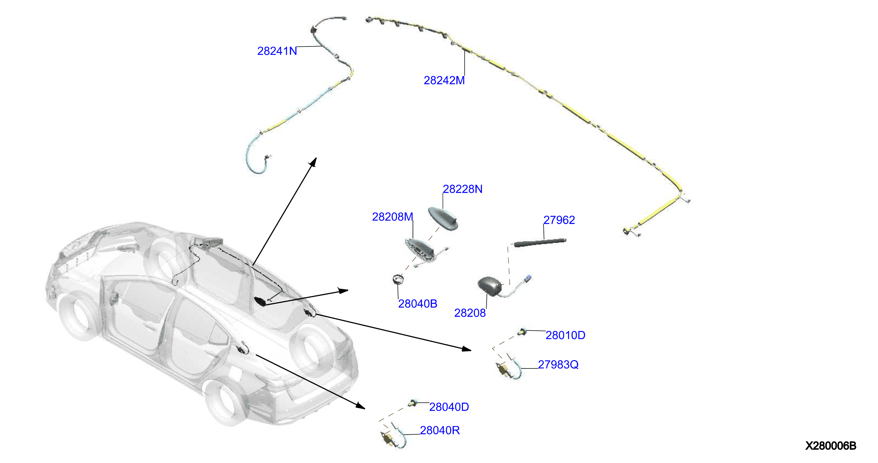 Diagram AUDIO & VISUAL for your 2009 Nissan Versa   