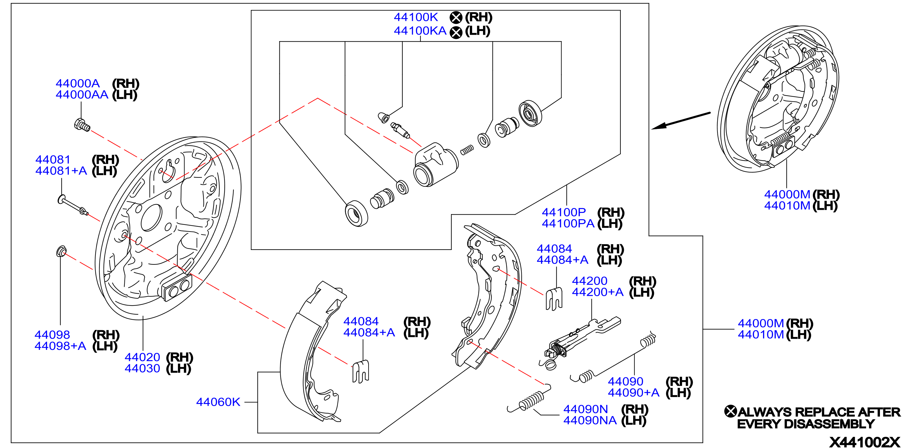 Diagram FRENO TRASERO for your 2011 Nissan 370Z   