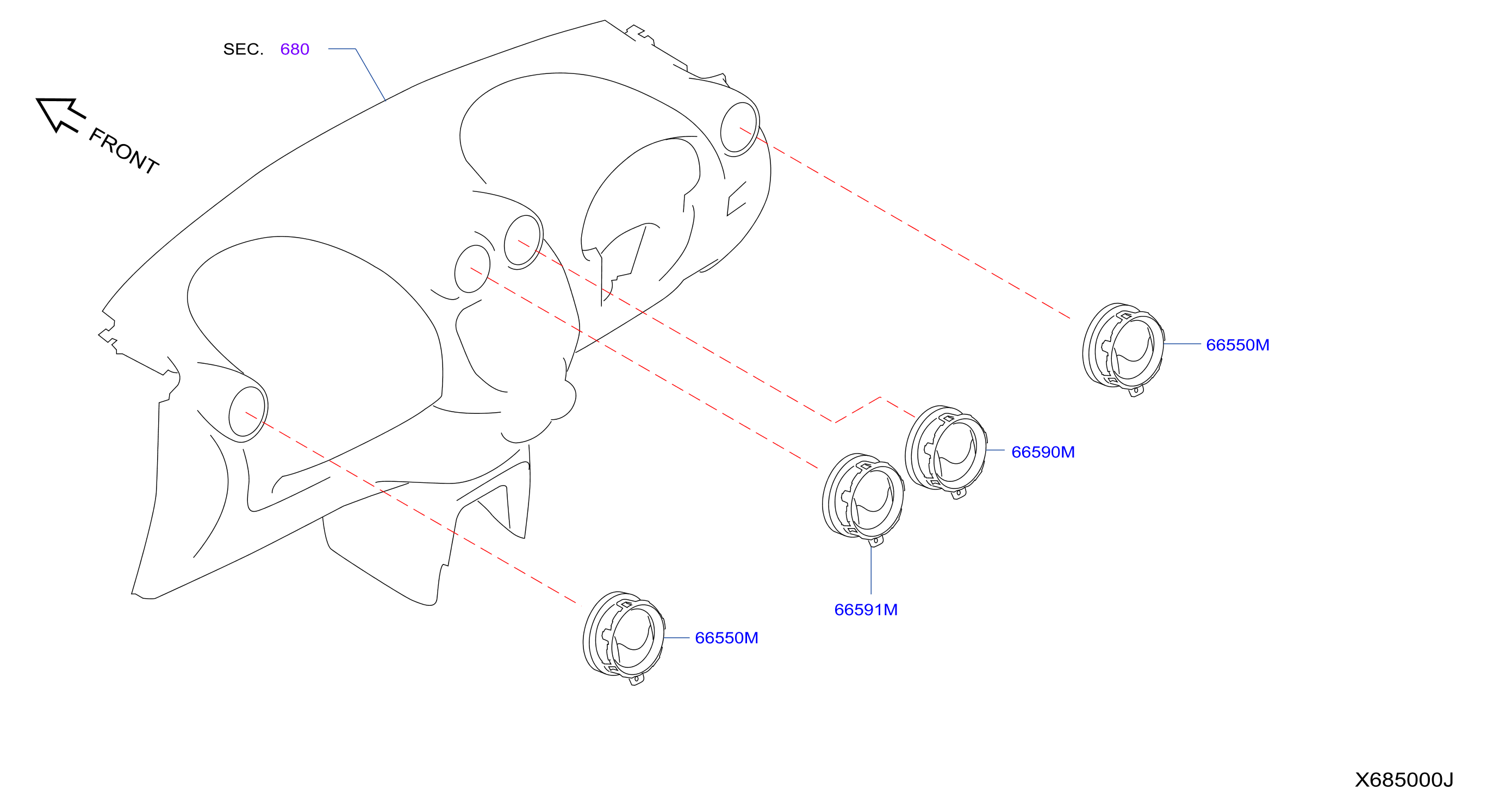 Diagram VENTILADOR for your 2020 Nissan Z   