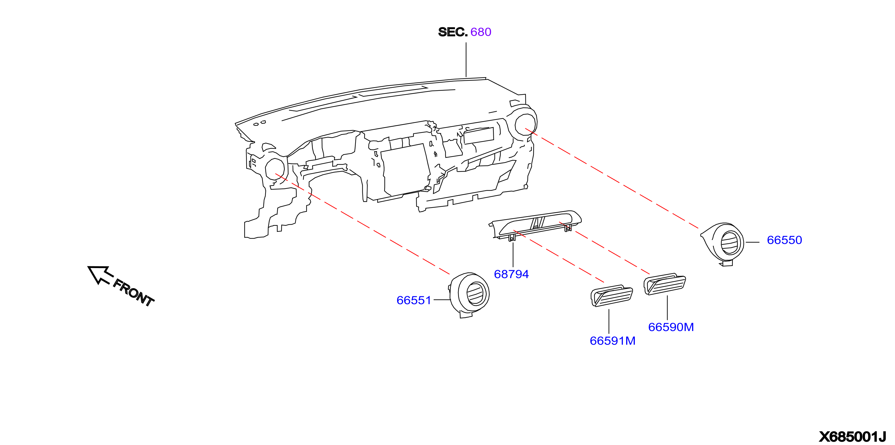 Diagram VENTILADOR for your 2006 Nissan Quest   