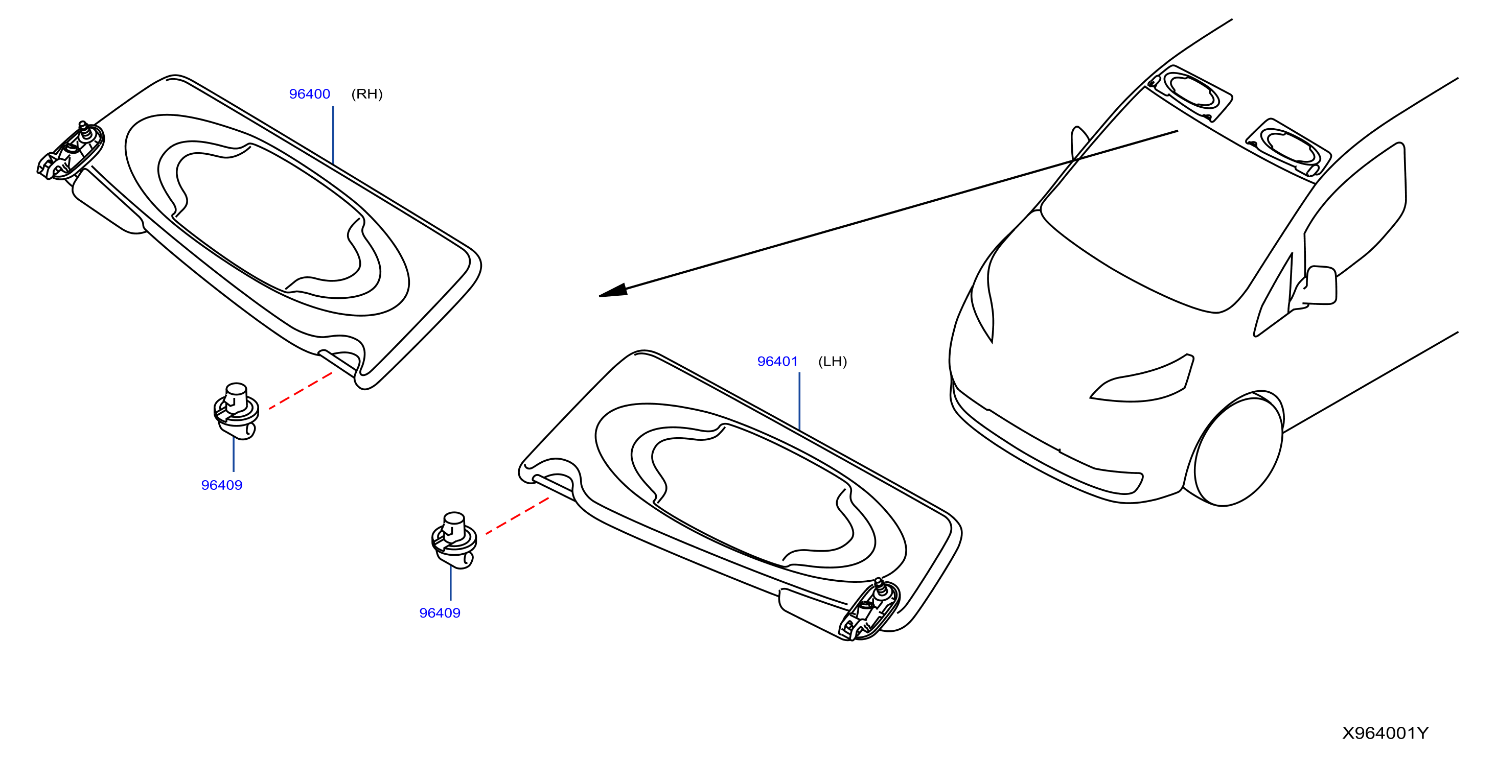 Diagram VISERA for your 2021 Nissan Z   