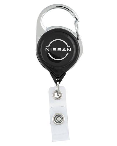 2021 Nissan Altima Carabiner Retractable Badge Reel - Black