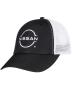 View Structured Mesh Back Cap - Black/White Full-Sized Product Image 1 of 1