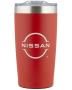 View Nissan 20 Oz Stainless Steel Tumbler - Red Full-Sized Product Image 1 of 1