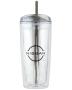 Image of Hot/Cold Tumbler with Straw - Clear image for your Nissan