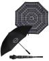 View Arc Tartan Inversion Umbrella - Black Full-Sized Product Image 1 of 1