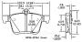 View OMNIPARTS BRAKE PAD 13057289 Audi A3 RS3 S3 TT Volkswagen Full-Sized Product Image 1 of 2