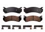 Image of OMNIPARTS BRAKE PAD 13054115 Cadillac Chevrolet GMC Hummer image for your 2005 GMC Sierra 1500 Base Standard Cab Pickup 4.8L Vortec V8 M/T RWD 