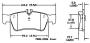 Image of OMNIPARTS BRAKE PAD 13057142 Mercedes-Benz image for your 2016 Mercedes-Benz E400  3.0L V6 A/T AWD 