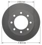 View OMNIPARTS BRAKE ROTOR 13064106 Dodge Ram 1500 2500 3500 Full-Sized Product Image 1 of 2