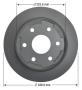 Image of OMNIPARTS BRAKE ROTOR 13064215 Cadillac Escalade Chevrolet Suburban GMC Yukon image for your 2005 GMC Sierra 1500 Base Standard Cab Pickup 4.8L Vortec V8 M/T RWD 