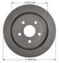 Image of OMNIPARTS BRAKE ROTOR 13064263 Dodge Durango Jeep Grand Cherokee image for your Nissan