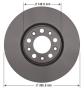 Image of OMNIPARTS BRAKE ROTOR 13064301 Chrysler 200 Dodge Dart image for your 2015 Dodge Dart   