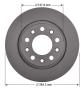 Image of OMNIPARTS BRAKE ROTOR 13064302 Dodge Dart image for your 2015 Dodge Dart   