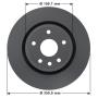 Image of OMNIPARTS BRAKE ROTOR 13064622 Dodge Durango Jeep Grand Cherokee image for your Nissan