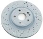 Image of Disc Brake Rotor (Front). A single disc brake. image for your 2017 INFINITI QX30   