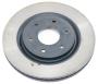 Image of Disc Brake Rotor (Front). A single disc brake. image for your 2013 INFINITI QX80   