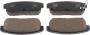 Image of Disc Brake Pad Set (Rear). A set of disc brake pads. image for your 1996 INFINITI J30   