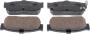 View Disc Brake Pad Set (Rear) Full-Sized Product Image 1 of 1