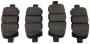 View Disc Brake Pad Set (Rear) Full-Sized Product Image 1 of 10