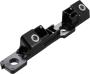 Image of Roof Luggage Carrier Side Rail Bracket (Left). A bracket for a roof. image for your INFINITI QX60  