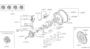 Image of PERNO VOLANTE MOTOR. Clutch Flywheel Bolt. image for your 2004 Nissan Pathfinder   