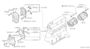 Image of Washer Belt Cover. Washer Lock. Washer PLAIN. image for your 1990 Nissan Maxima GXE  