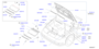 Image of Bushing Finisher Center. Grommet FINISHE. image for your Nissan