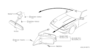 Image of Door Mirror GLA. Mirror Glass. (Right) image for your 2020 Nissan 370Z   