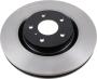 Image of Brake Rotor MAI. Rotor Disc Brake. (Front) image for your 2007 INFINITI G35 3.5L V6 MT 2WD  