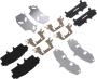 View Disc Brake Abutment Clip Set. Disc Brake Pad Installation Kit.  (Front) Full-Sized Product Image 1 of 4